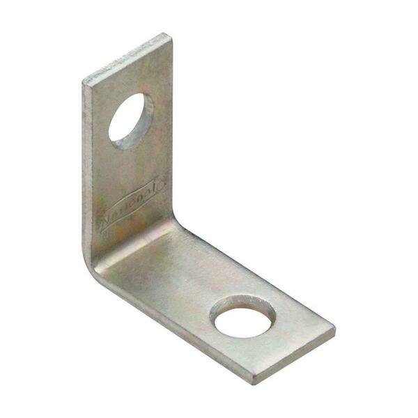 National Mfg Sales 1 x 0.5 in. Inside Corner Steel Brace, Zinc Plated 5703798